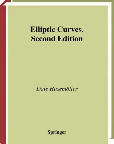 Elliptic Curves