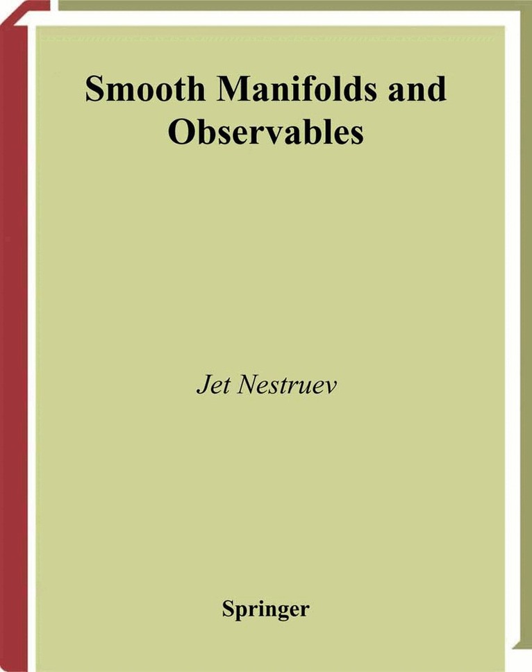 Jet Nestruev - Smooth Manifolds and Observables, Inbunden. Tillgänglighet: Tillfälligt slut