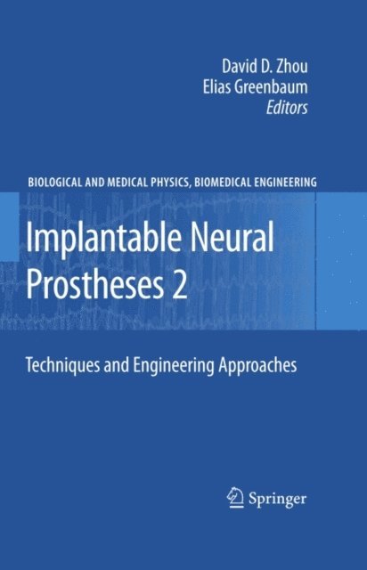 Elias Greenbaum, David Zhou - Implantable Neural Prostheses 2, E-bok