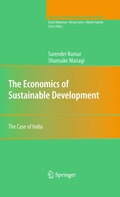 Economics of Sustainable Development