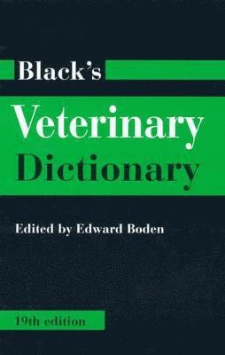 Edward Boden - Black's Veterinary Dictionary, Inbunden