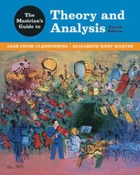 The Musician S Guide To Theory And Analysis Workbook Jane Piper Clendinning Elizabeth West Marvin Haftad 9780393264623 Bokus