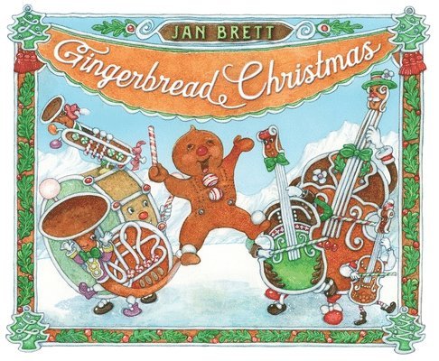 Jan Brett - Gingerbread Christmas, Inbunden