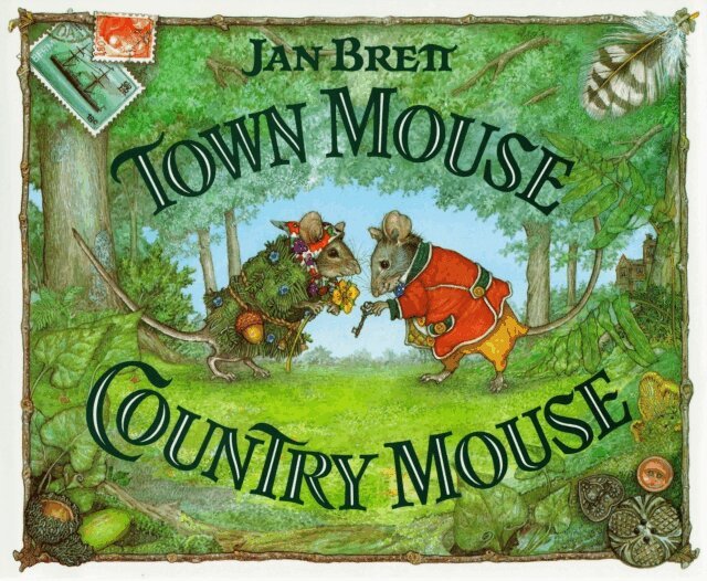 Jan Brett - Town Mouse Country Mouse, E-bok