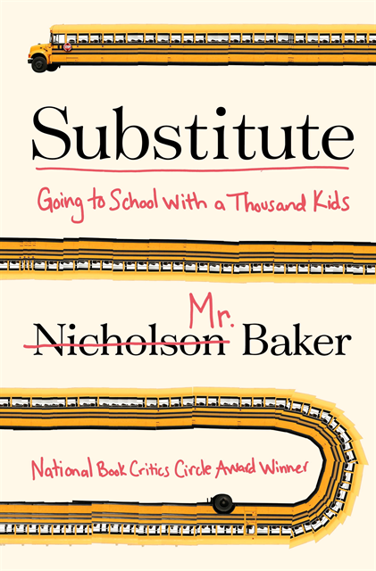 Nicholson Baker - Substitute, E-bok