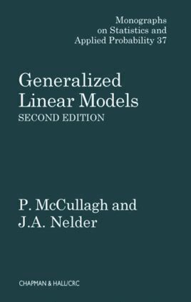 P. McCullagh, John A. Nelder - Generalized Linear Models, Inbunden