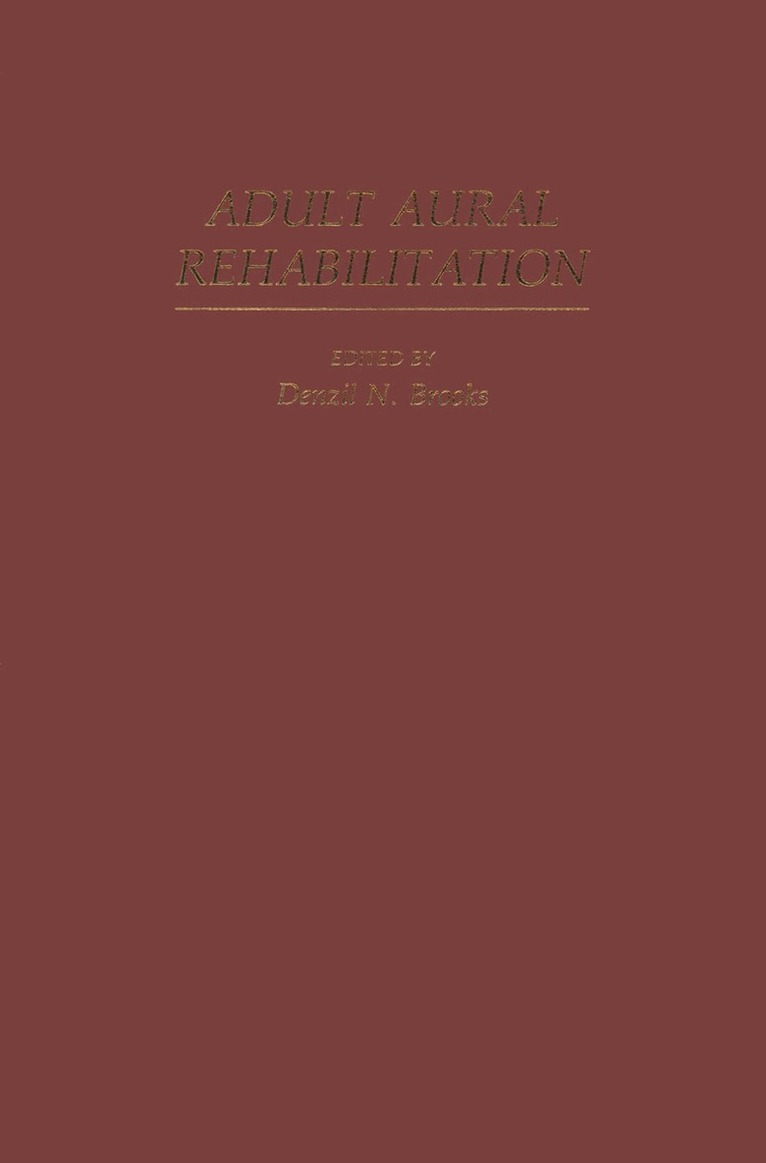 Adult Aural Rehabilitation