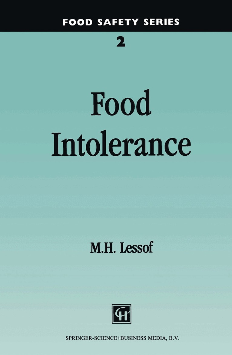 Maurice H. Lessof - Food Intolerance, Häftad