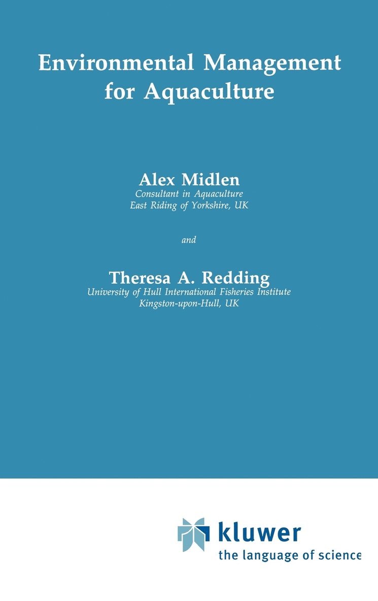 A. Midlen, Theresa Redding - Environmental Management for Aquaculture, Inbunden. Tillgänglighet: Lägg i varukorg