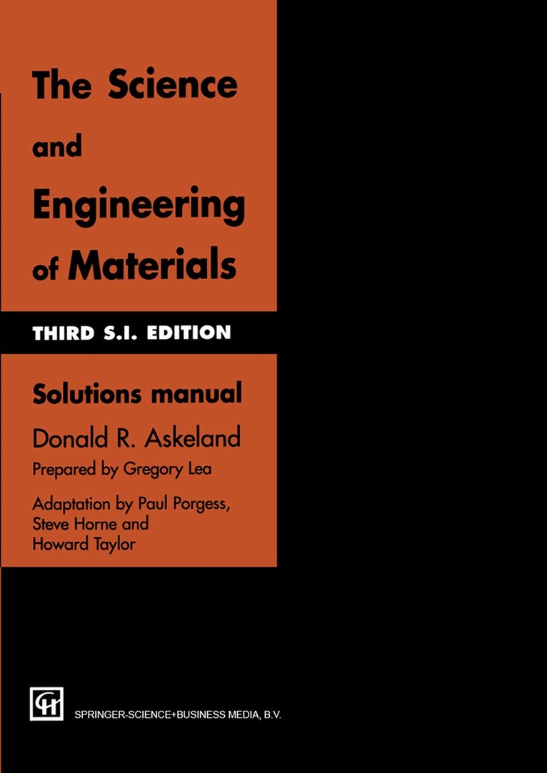 Donald R. Askeland - Science and Engineering of Materials, Häftad