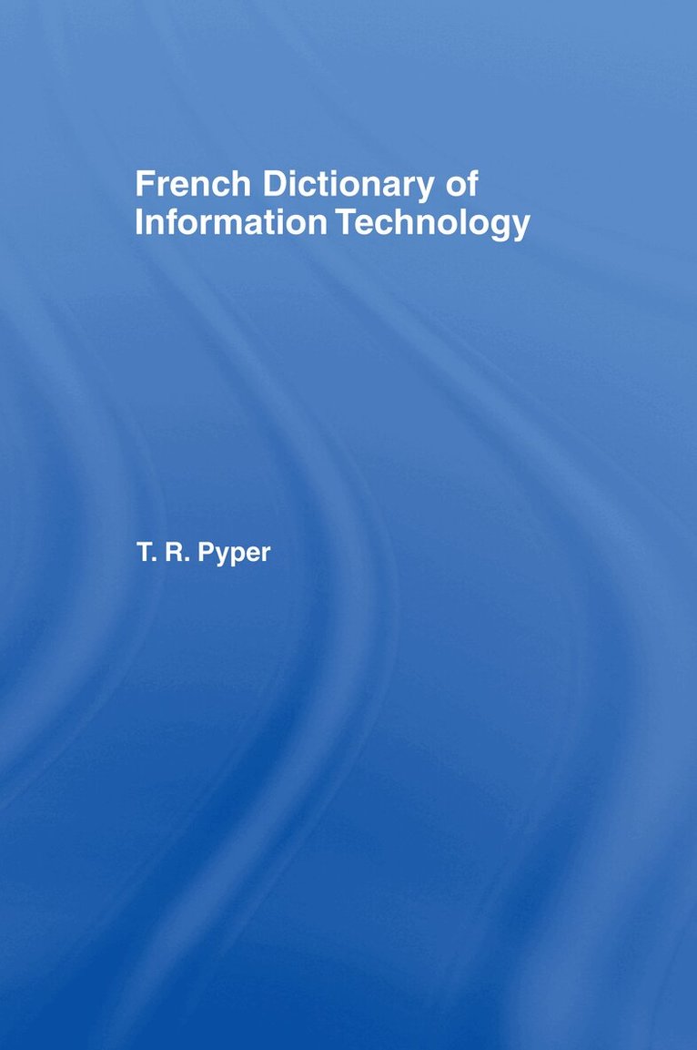 French Dictionary of Information Technology