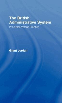 Grant Jordan - British Administrative System, Inbunden. Tillgänglighet: Lägg i varukorg