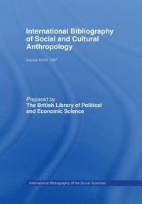 IBSS: Anthropology: 1987 Volume 33