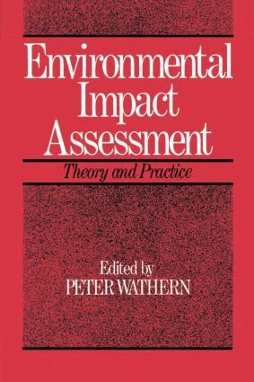Peter Wathern - Environmental Impact Assessment, Häftad