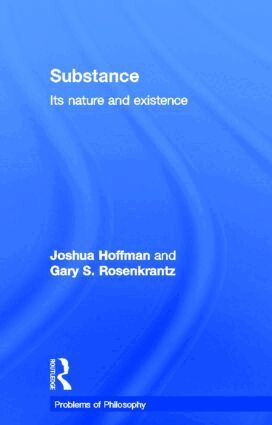 Joshua Hoffman, Gary Rosenkrantz - Substance, Inbunden