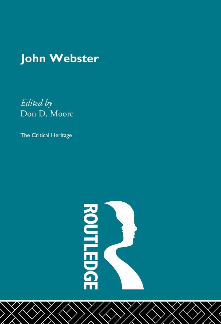 Don D. Moore - John Webster, Inbunden