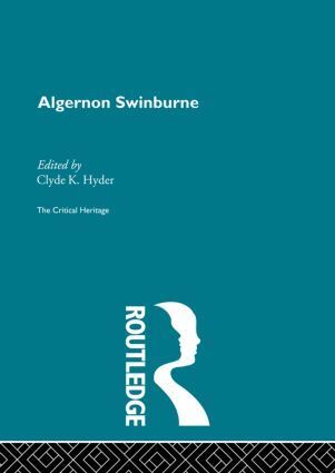 Clyde K. Hyder - Algernon Swinburne, Inbunden