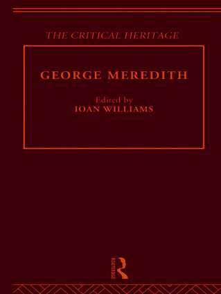 Ioan Williams - George Meredith, Inbunden