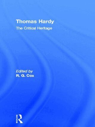 R. G. Cox - Thomas Hardy, Inbunden