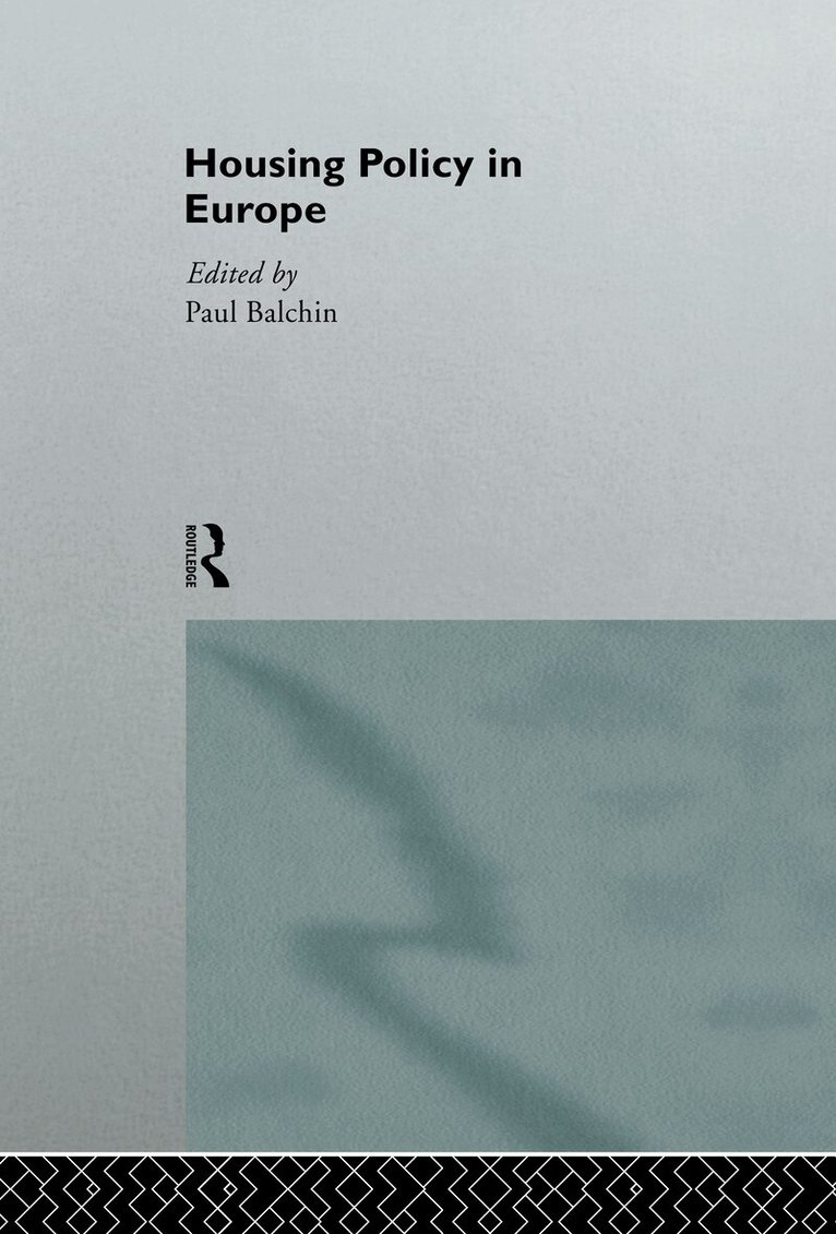 Paul Balchin - Housing Policy in Europe, Inbunden