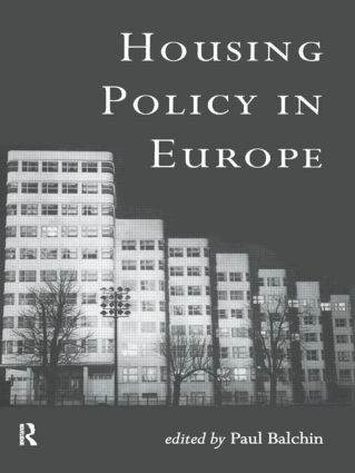 Paul Balchin - Housing Policy in Europe, Häftad