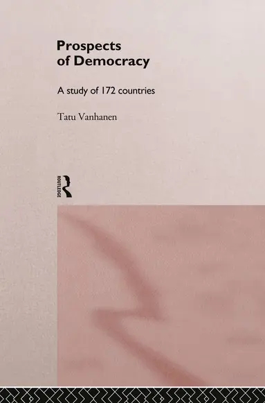 Tatu Vanhanen - Prospects of Democracy, Inbunden