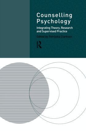 Professor Petruska Clarkson - Counselling Psychology, Häftad