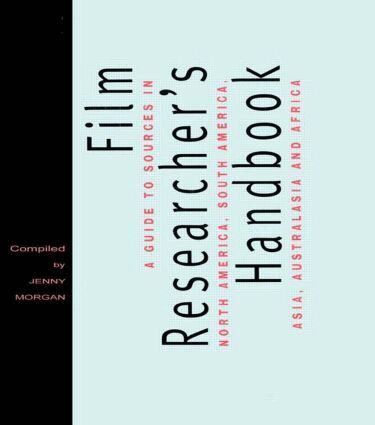 Jenny Morgan - Film Researcher's Handbook, Inbunden