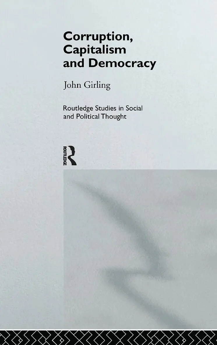 John Girling - Corruption, Capitalism and Democracy, Inbunden. Tillgänglighet: Lägg i varukorg