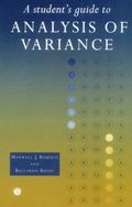 Student's Guide to Analysis of Variance