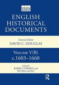 English Historical Documents, 16031660