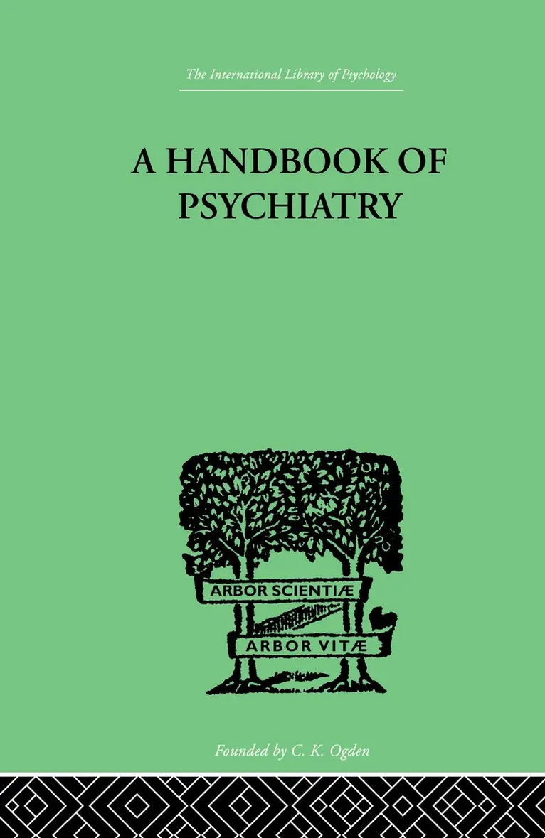 P.M Lichtenstein, S.M. Small - Handbook Of Psychiatry, Inbunden. Tillgänglighet: Lägg i varukorg