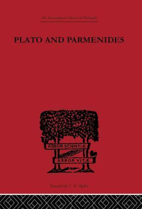 Francis MacDonald Cornford - Plato and Parmenides, Inbunden