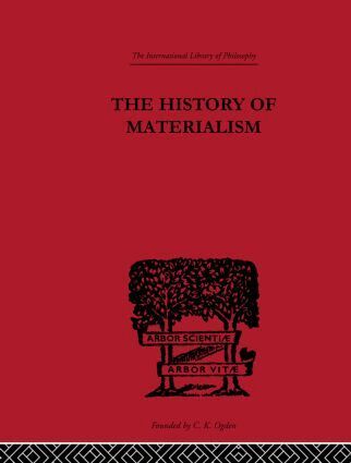 F.A. Lange - History of Materialism, Inbunden