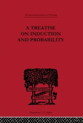 Georg Henrik Von Wright - Treatise on Induction and Probability, Inbunden