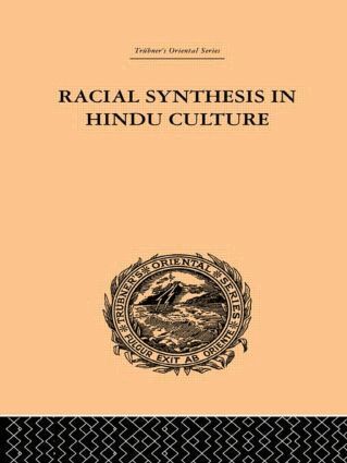 S.V. Viswanatha - Racial Synthesis in Hindu Culture, Inbunden