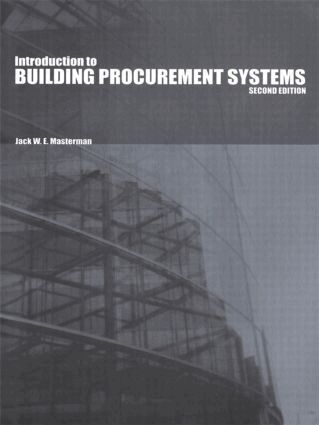 Introduction to Building Procurement Systems