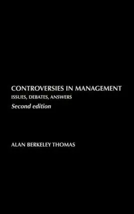 Alan B Thomas - Controversies in Management, Inbunden. Tillgänglighet: Lägg i varukorg