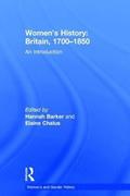 Women's History, Britain 1700-1850