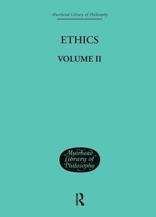 Ethics av Nicolai Hartmann