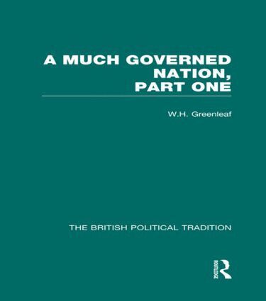 W H Greenleaf - Much Governed Nation Pt 1 Vol 3, Inbunden