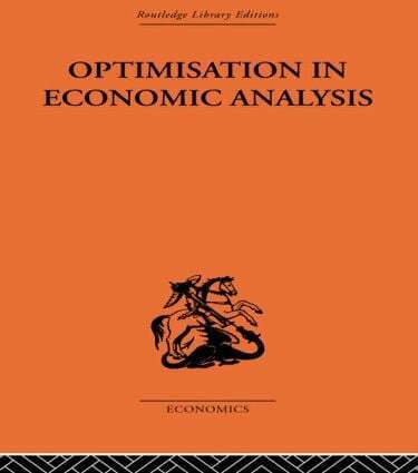 Gordon Mills - Optimisation in Economic Analysis, Inbunden. Tillgänglighet: Lägg i varukorg