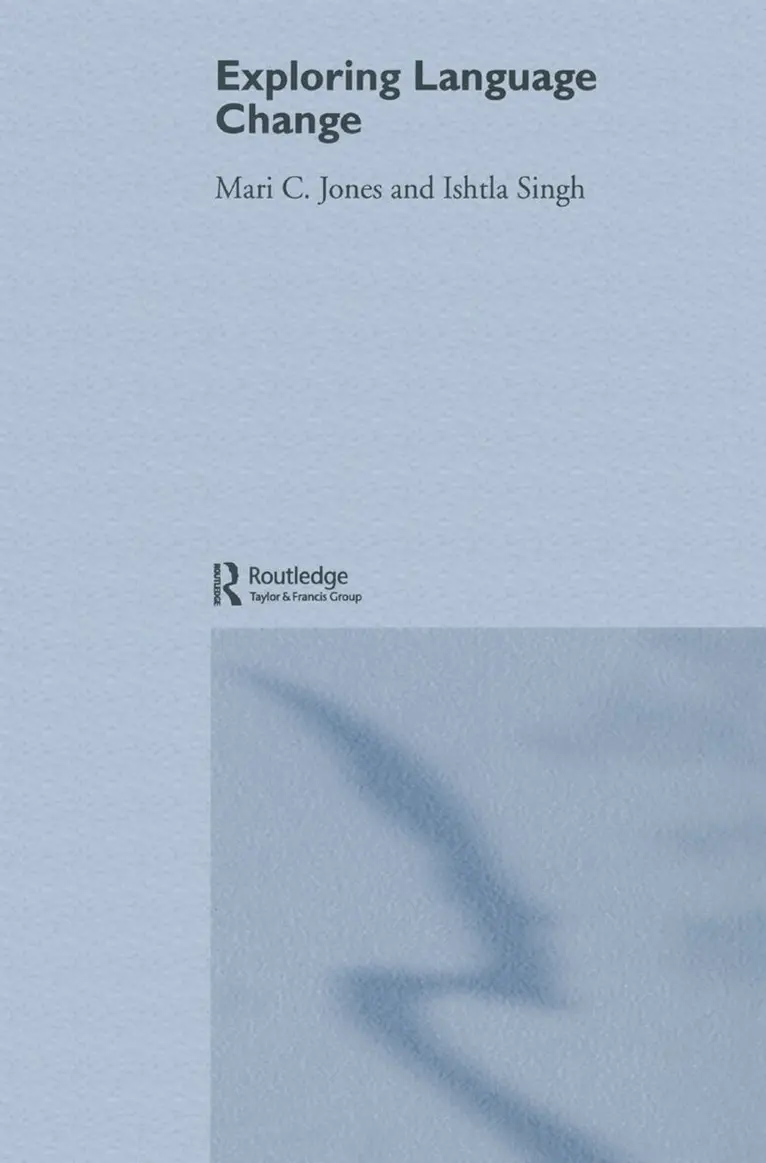 Mari Jones, Ishtla Singh - Exploring Language Change, Inbunden. Tillgänglighet: Lägg i varukorg
