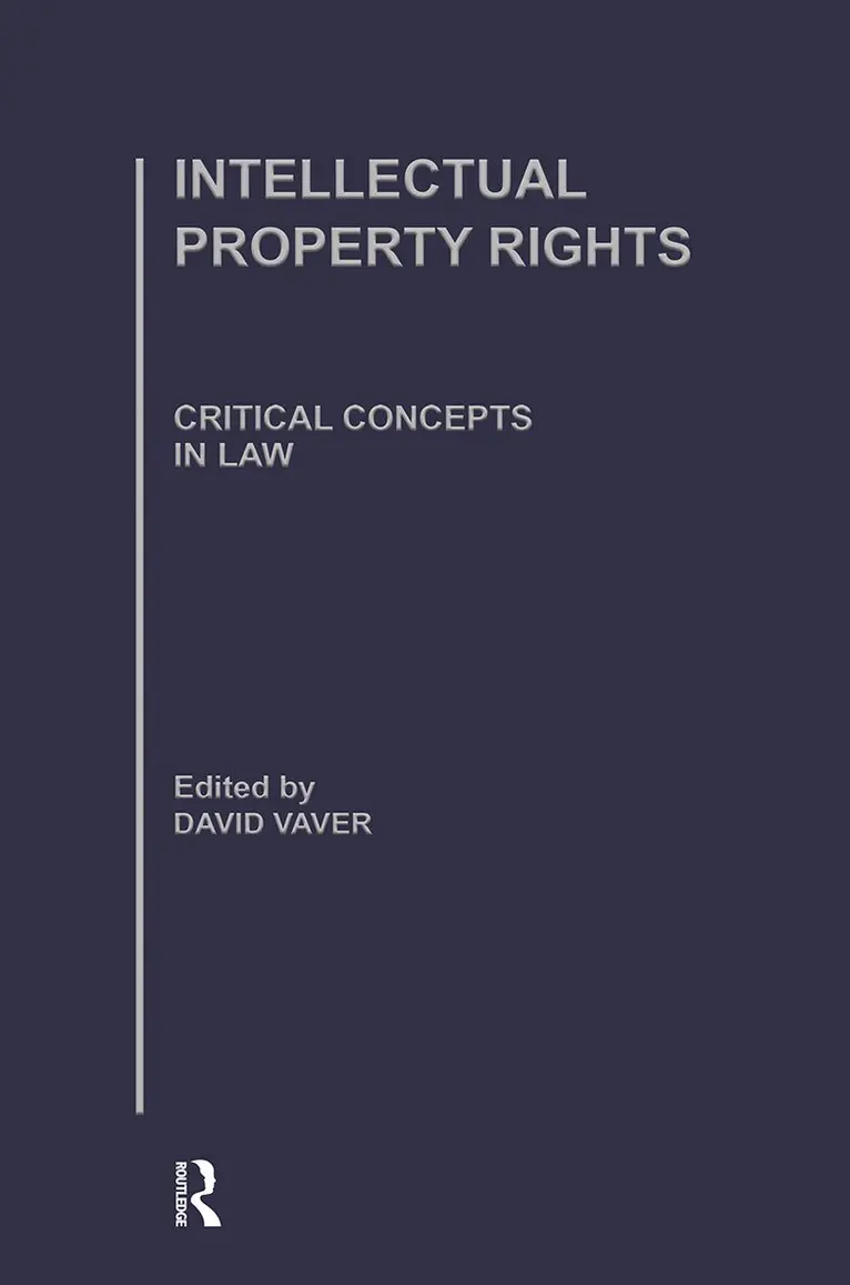 David Vaver - Intellectual Property Rights. Tillgänglighet: Tillfälligt slut