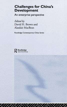 David Brown, Alasdair MacBean - Challenges for China's Development, Inbunden. Tillgänglighet: Lägg i varukorg