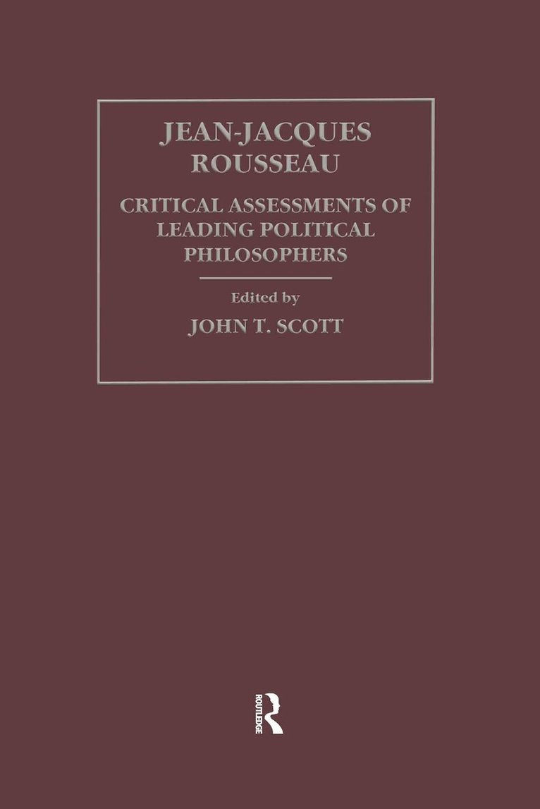 John T. Scott - Jean-Jacques Rousseau. Tillgänglighet: Tillfälligt slut