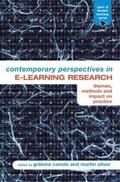 Contemporary Perspectives in E-Learning Research