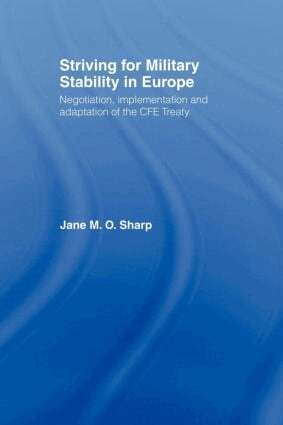 Jane Sharp - Striving for Military Stability in Europe, Häftad
