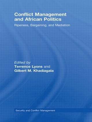 Conflict Management and African Politics av Terrence Lyons, Gilbert M Khadiagala