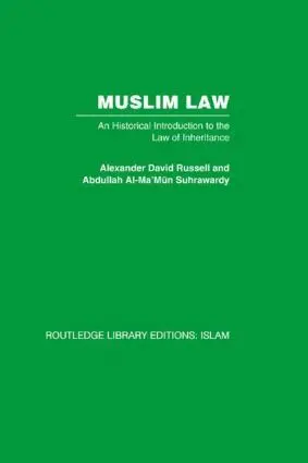Alexander David Russell - Muslim Law, Inbunden. Tillgänglighet: Lägg i varukorg